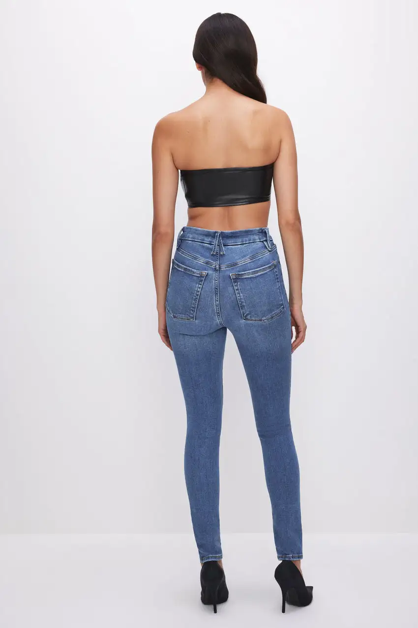 POWER STRETCH PULL-ON SKINNY JEANS