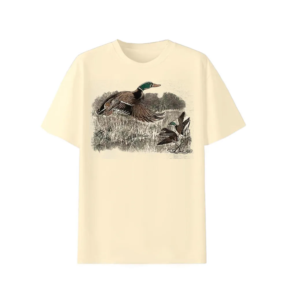 Vintage Duck Animal Lover Fall Mallard T-shirt