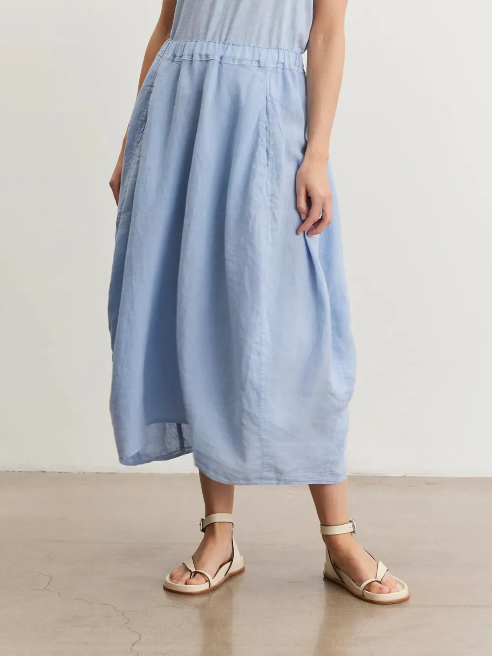 Fae Linen A-Line Skirt