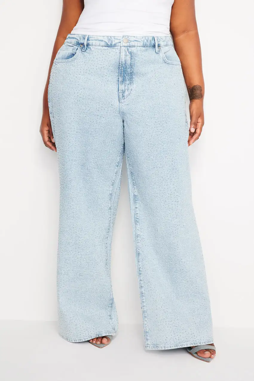 GOOD EASE RELAXED SPARKLE JEANS