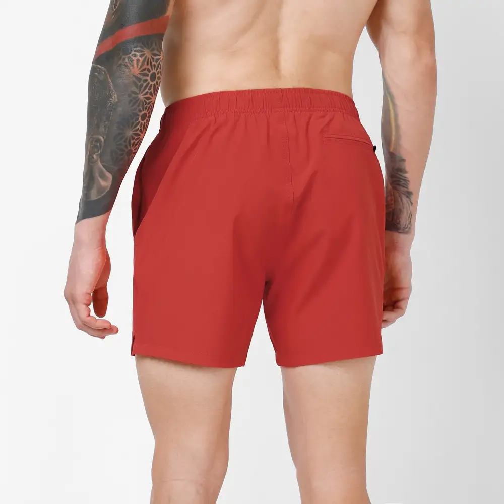 Stretch Swim Solid-Red