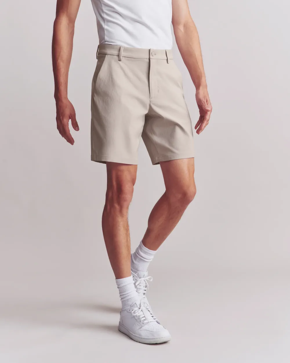 Men's Casual Elastic Waist Lightweight Shorts