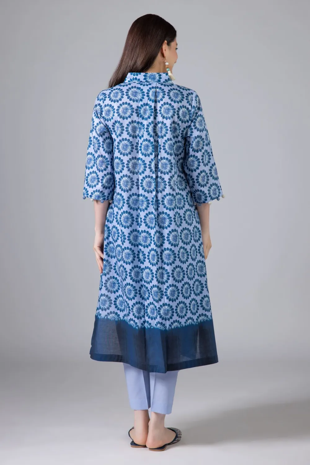 2 Piece | Kurta & Pants | Color dark blue