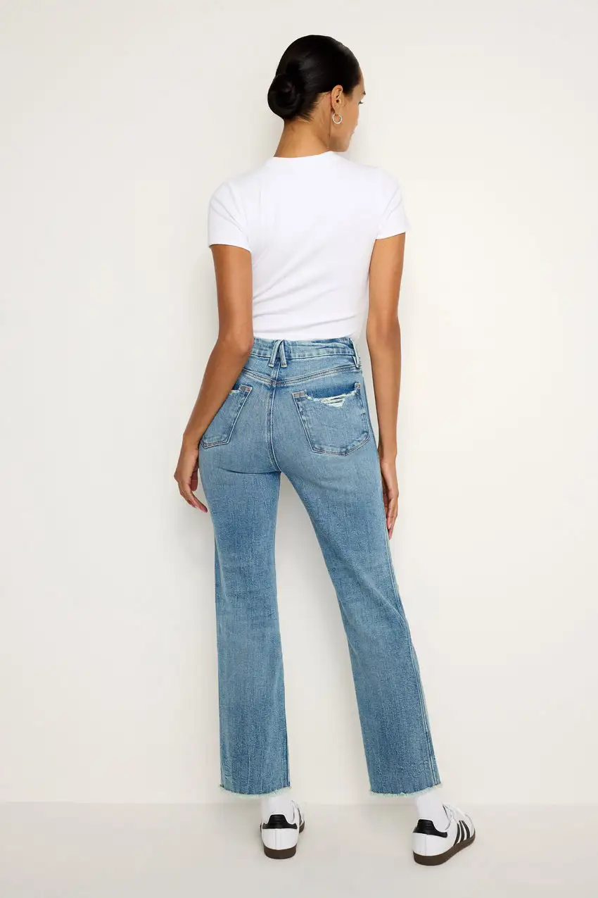 GOOD CURVE STRAIGHT JEANS