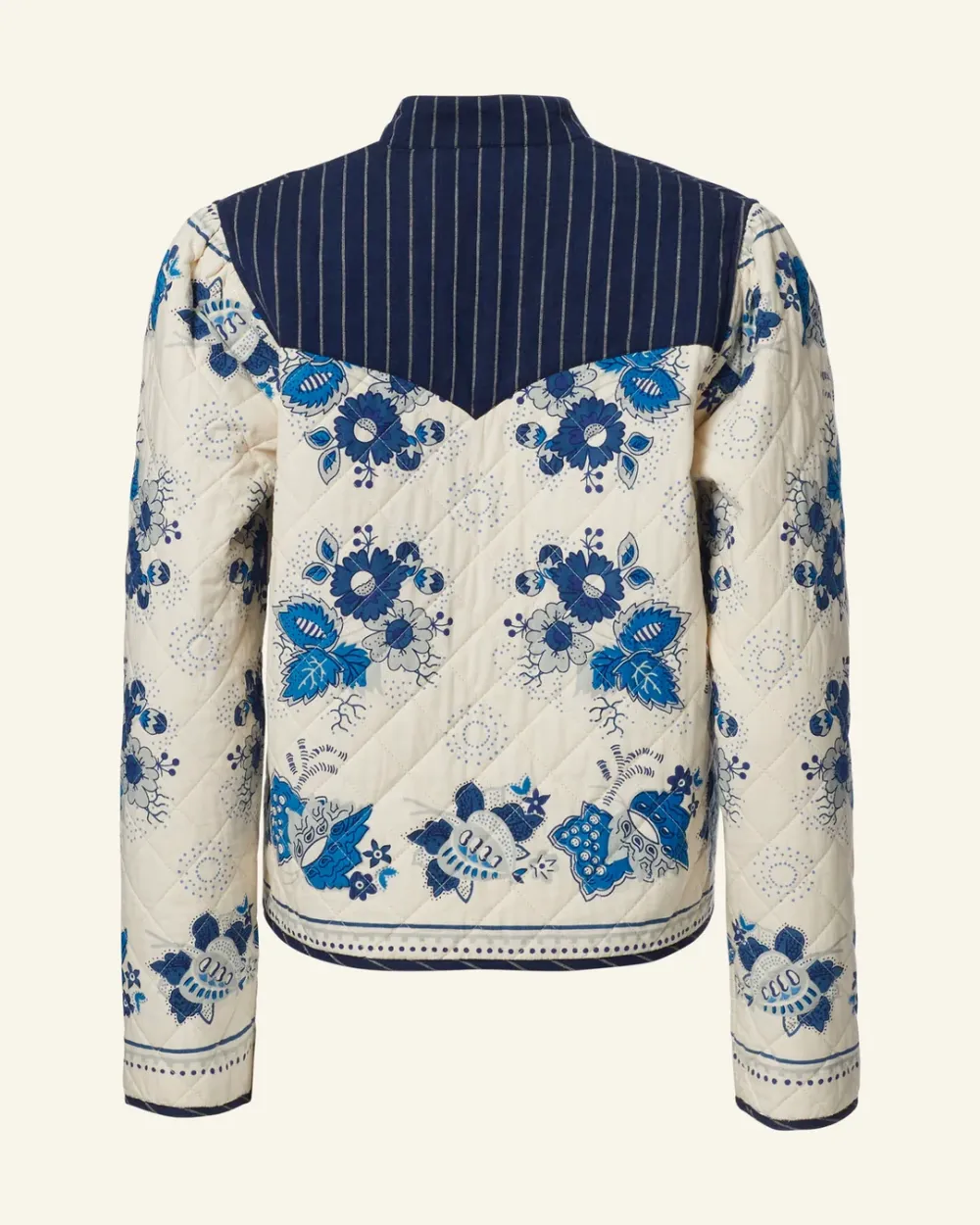 Claude Blue China Panel Jacket