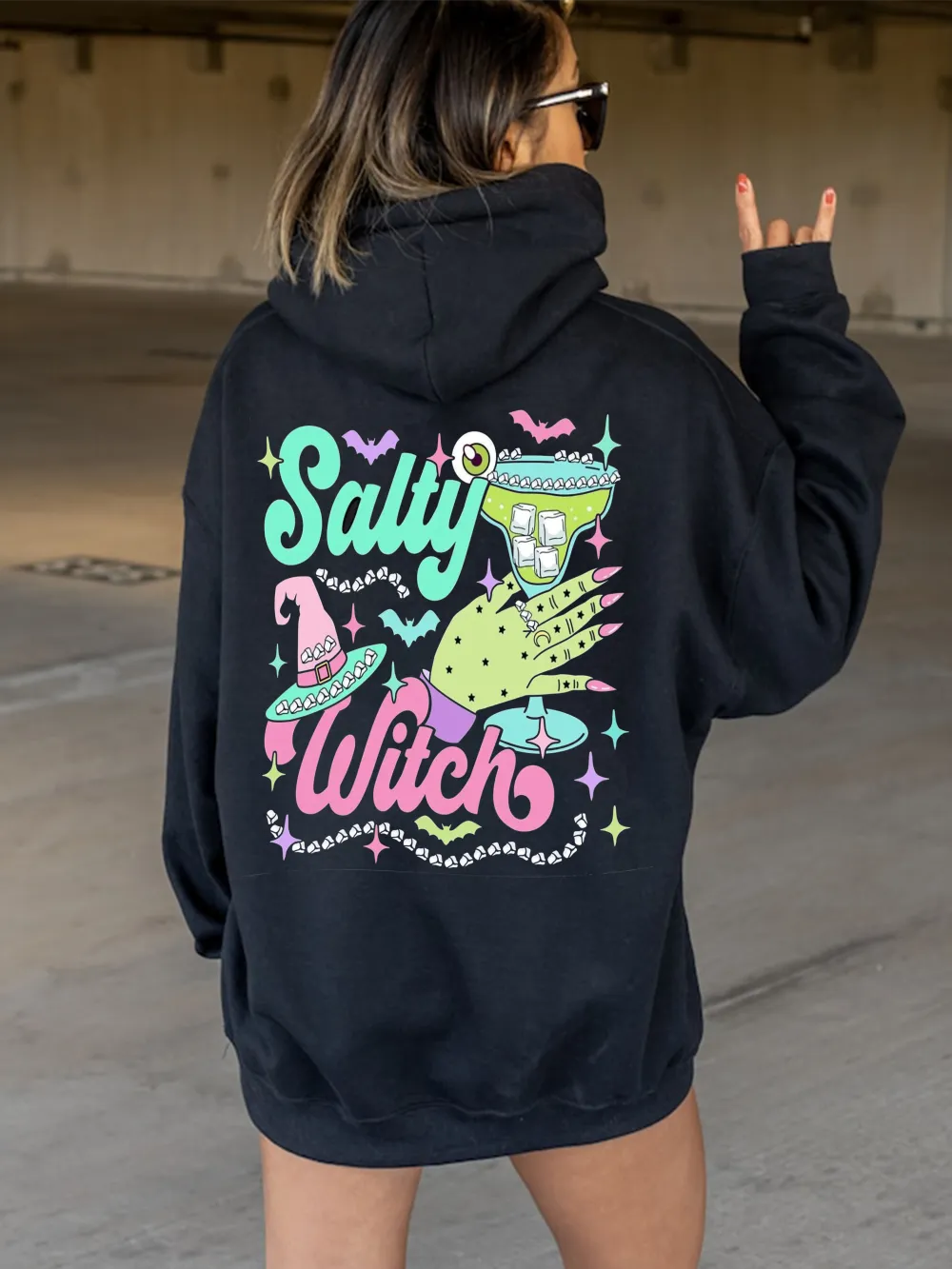 Don't be a Salty Witch women's fashion hoodie