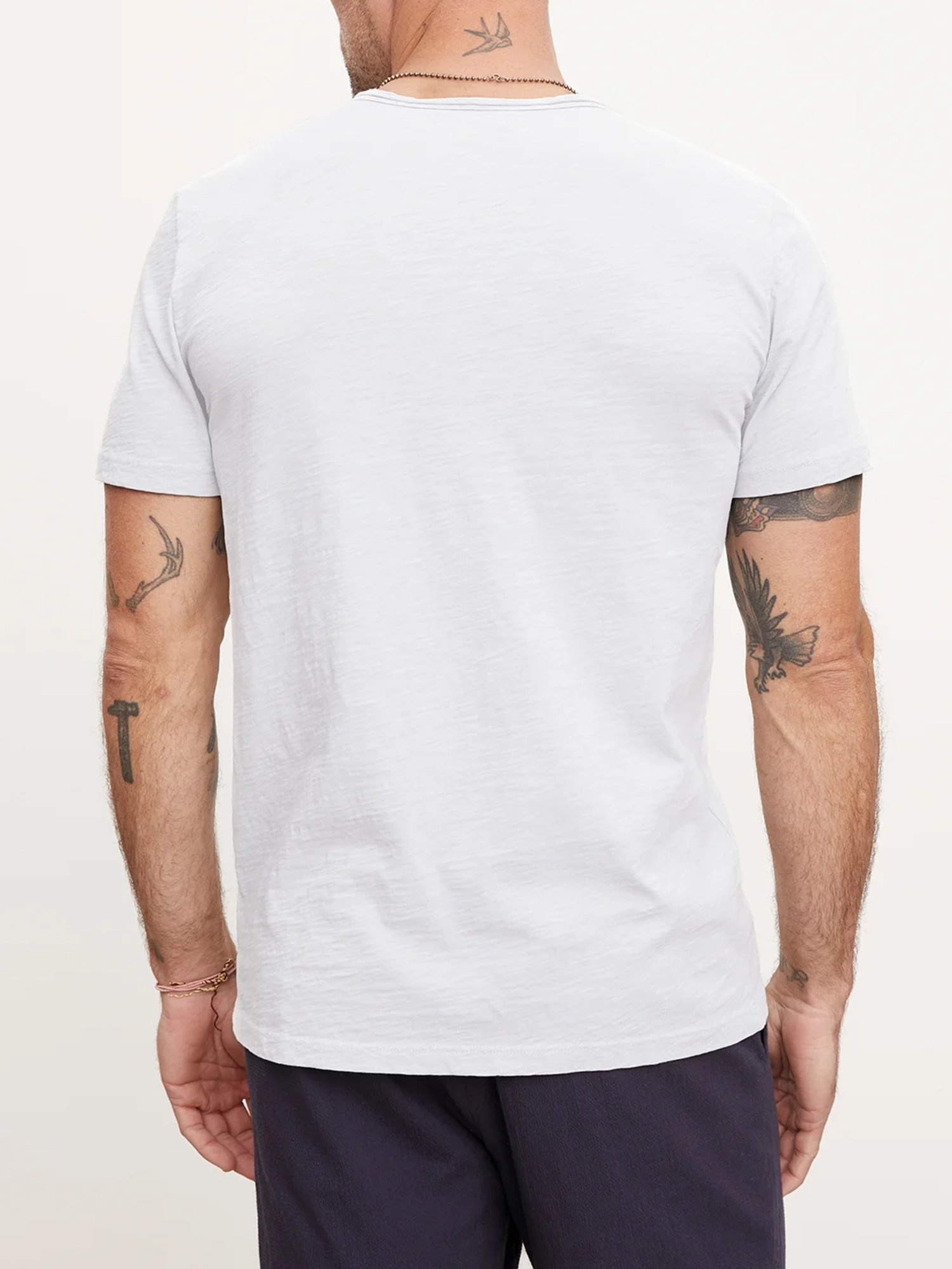 Men'S Cotton Basic Short Sleeve T-Shirt