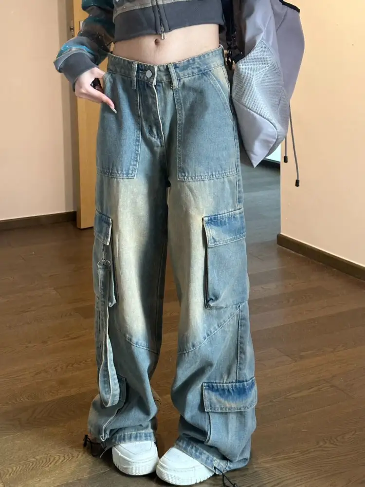 Retro Loose Wide-leg Casual Pants