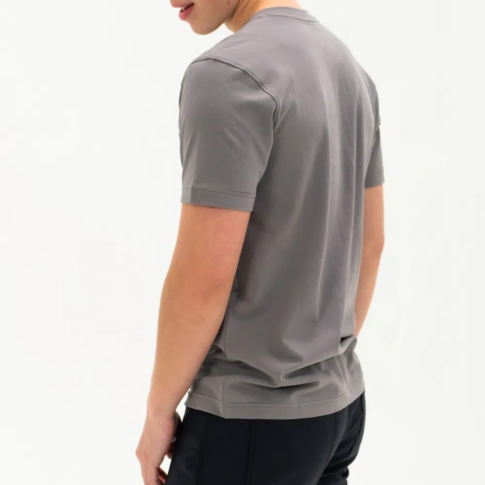 Short Sleeve Stretch Henley