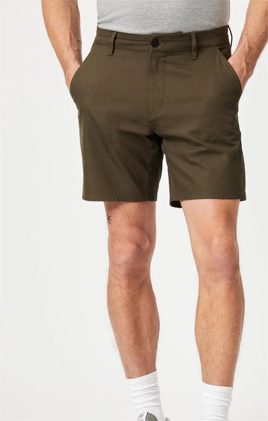 Chino Khaki Inseam Shorts