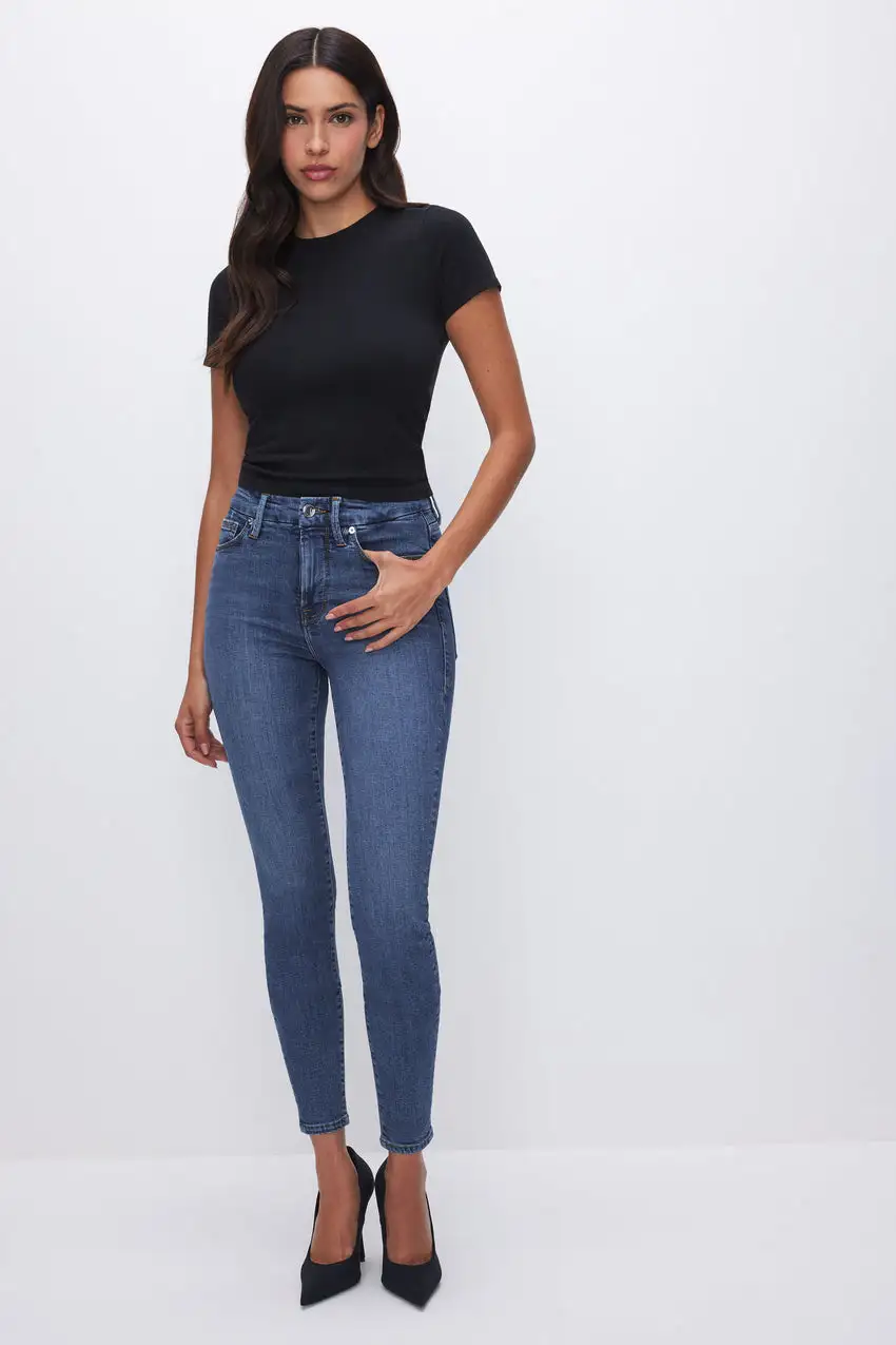 GOOD LEGS SKINNY CROPPED JEANS