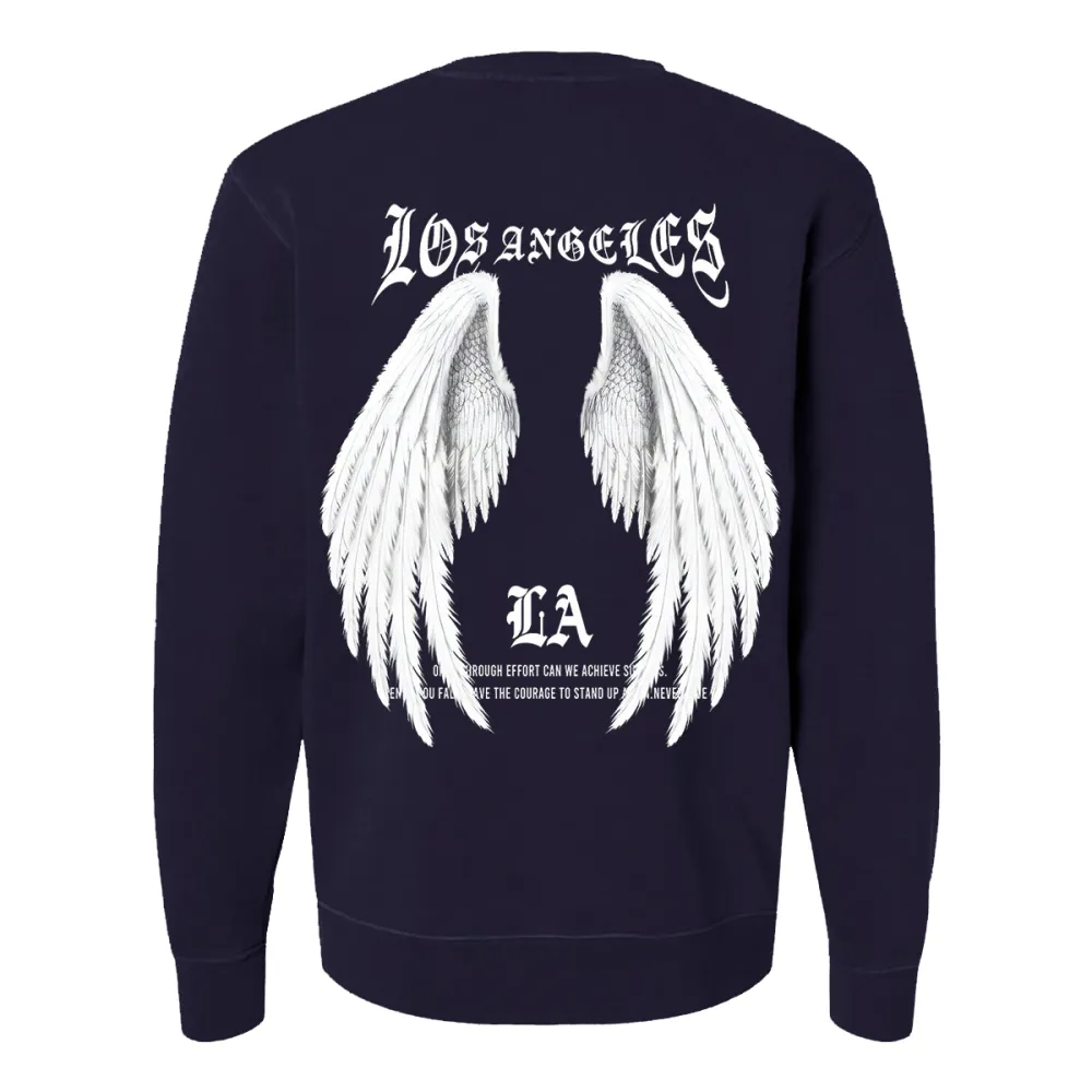 LOS ANGELES DESIGNED PATTERN PRINTED SWEATSHIRT 02