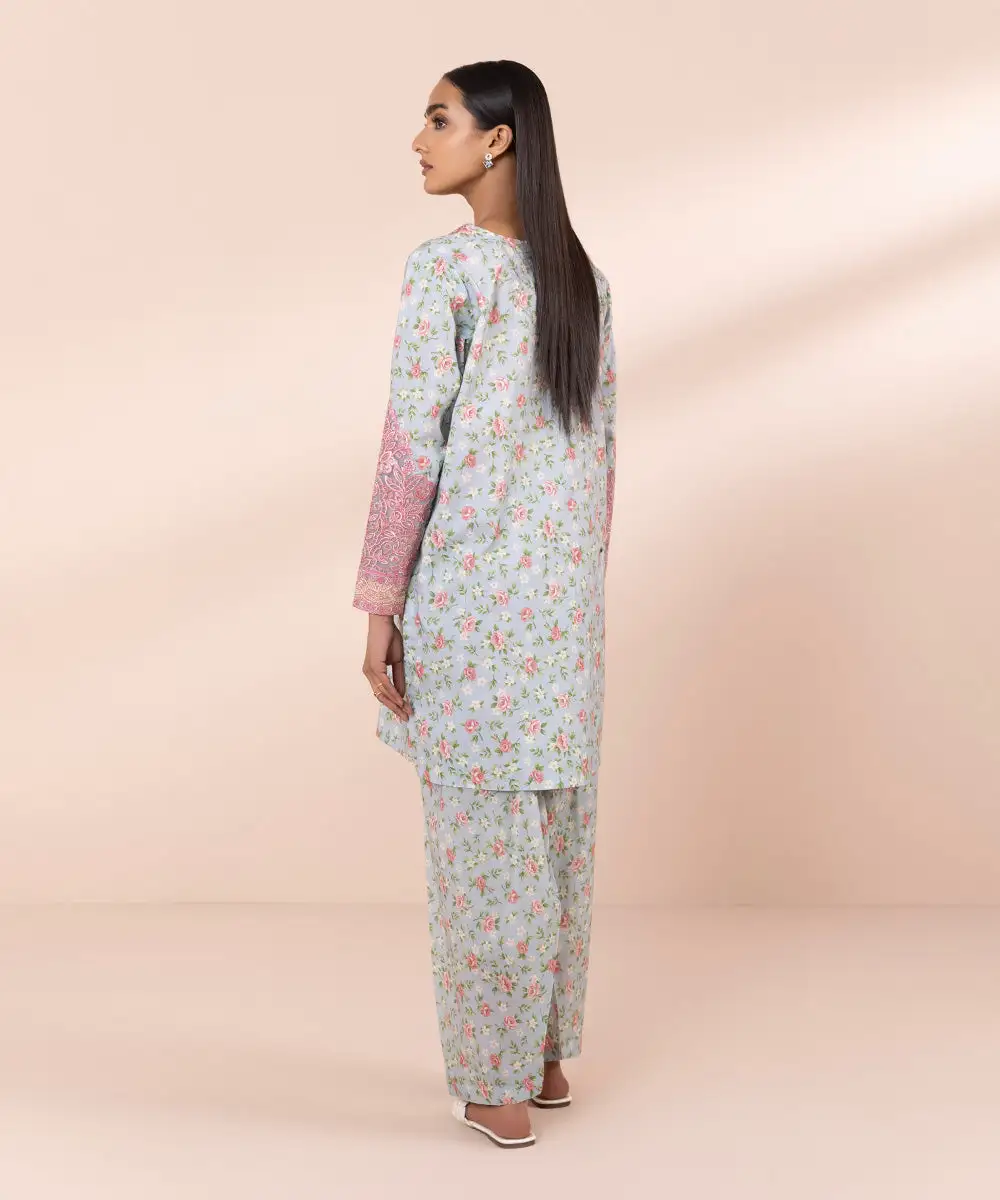 2 Piece - Embroidered Lawn Suit