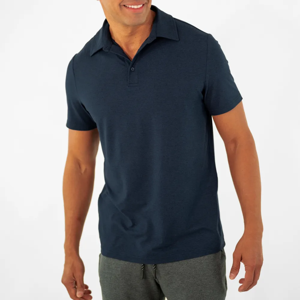 Solid Color Tech Polo