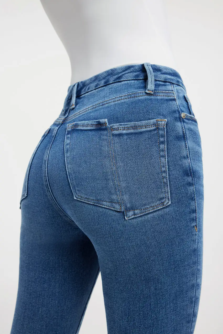 GOOD WAIST SKINNY CROPPED JEANS