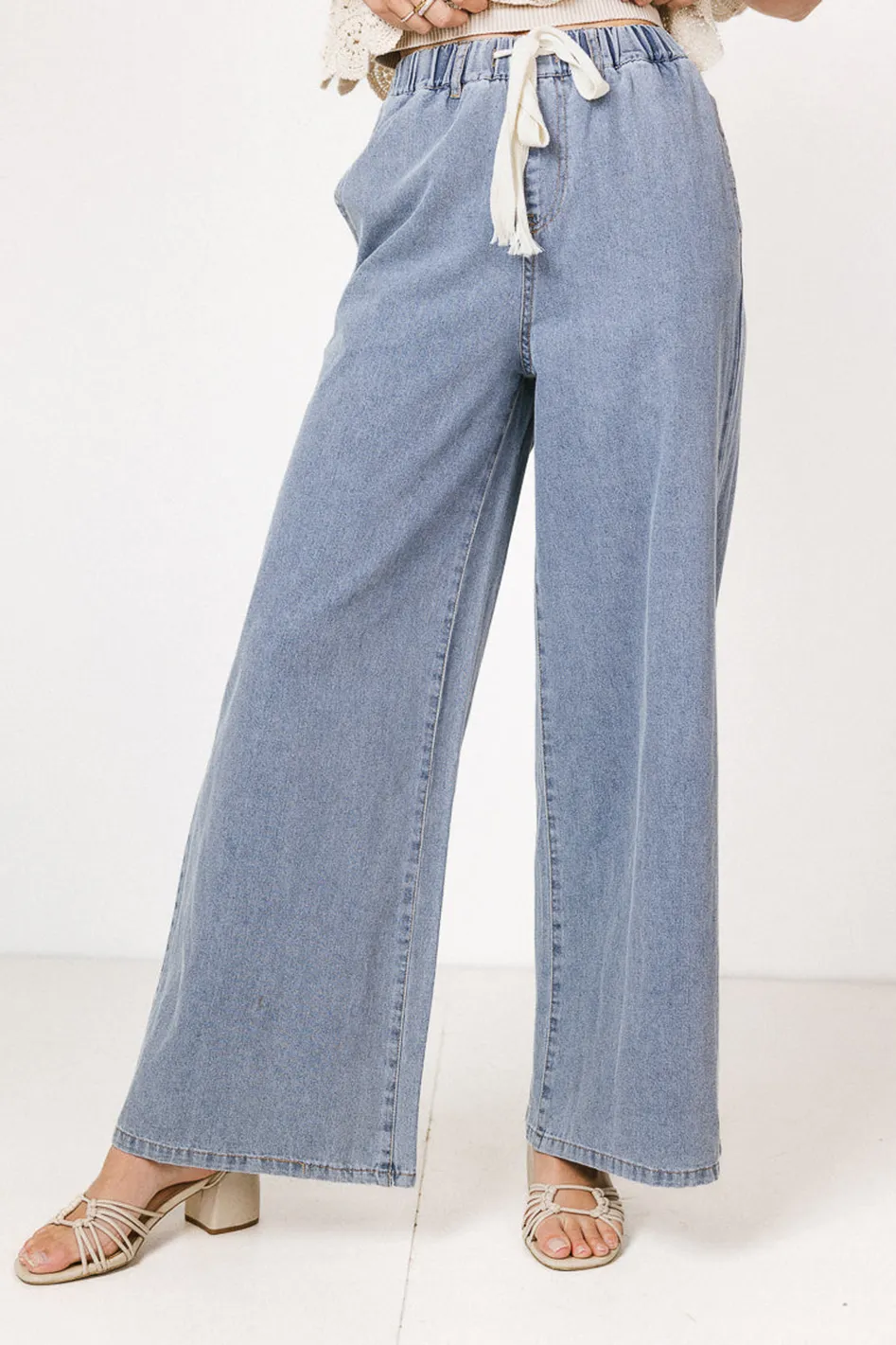 MICKEY WIDE LEG JEANS