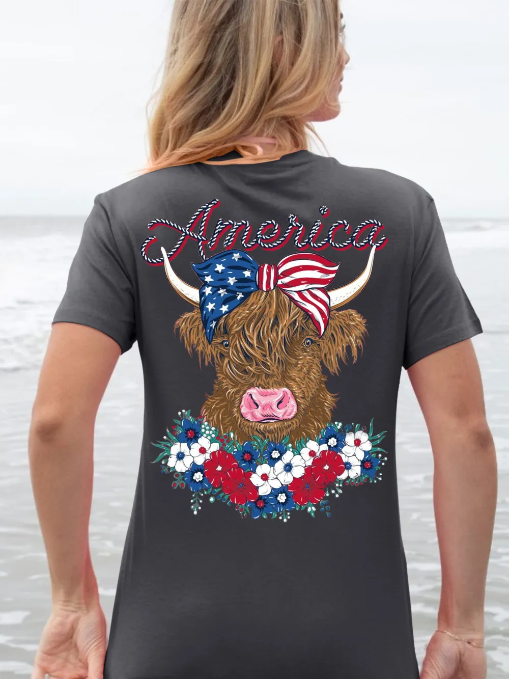 Americancow Conch Short Sleeve Tee