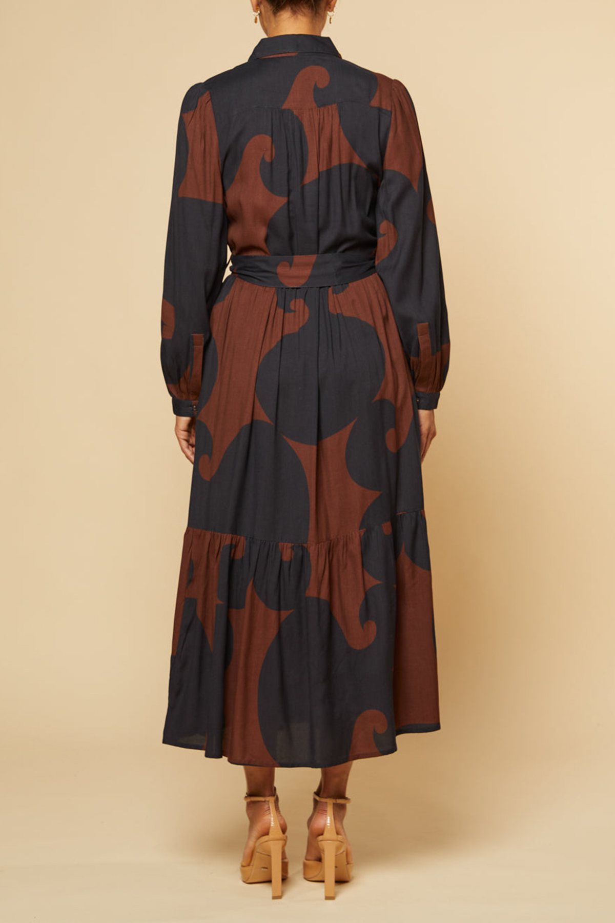 Ginette Long Sleeve Maxi Dress in Soho