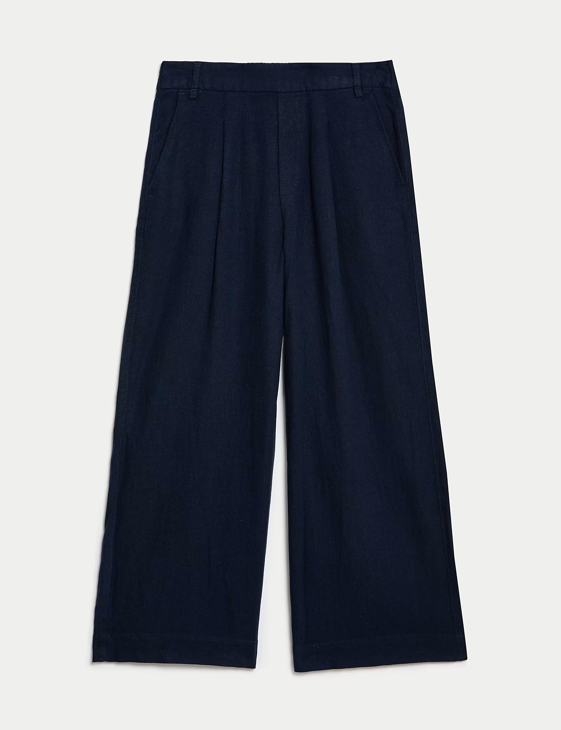 High Waist Slight Stretch Pants