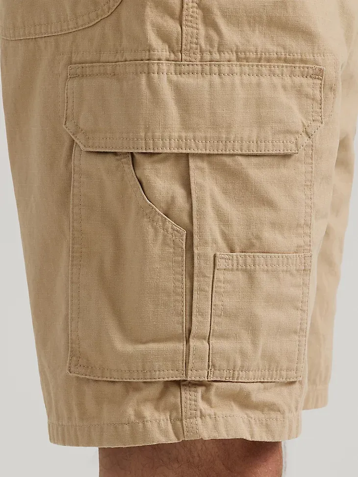 WRANGLER® RIGGS WORKWEAR® RIPSTOP RANGER CARGO SHORT IN BARK