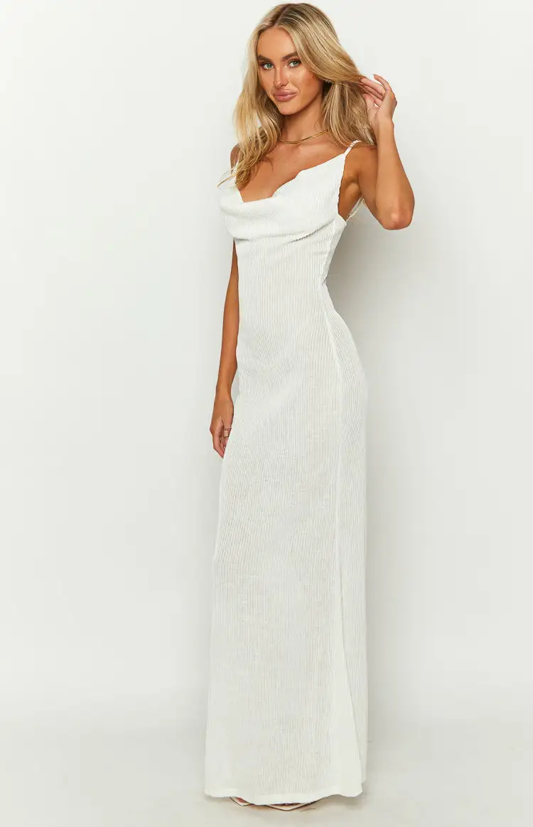 Raylee White Maxi Dress