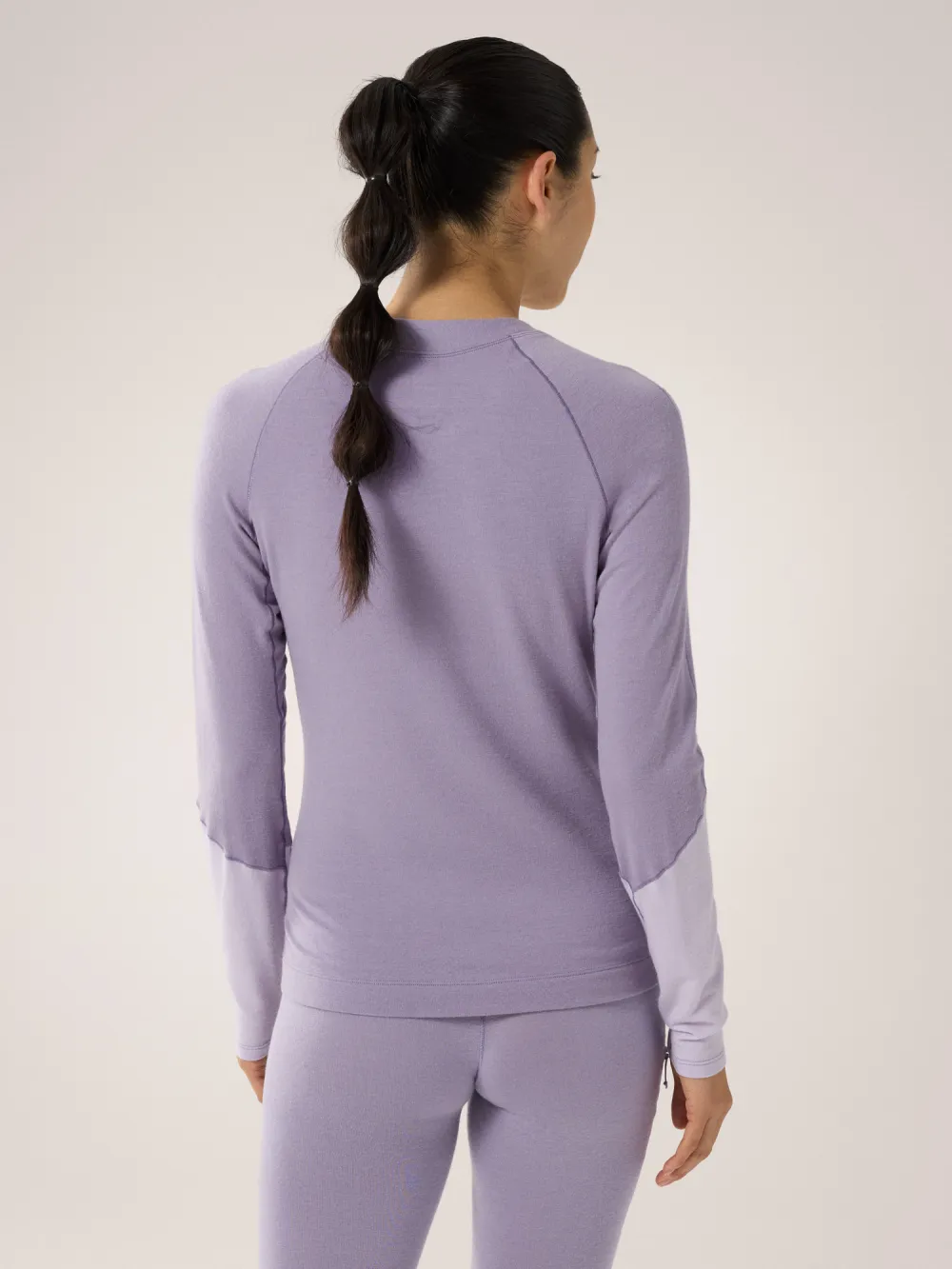 Rho Merino Wool Crew Neck LS Women's