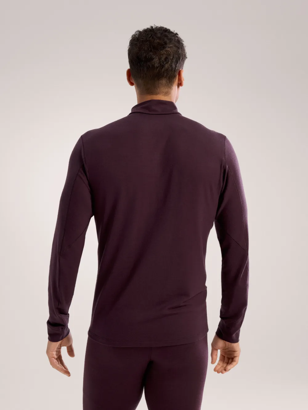 Rho Merino Wool Zip Neck Men's