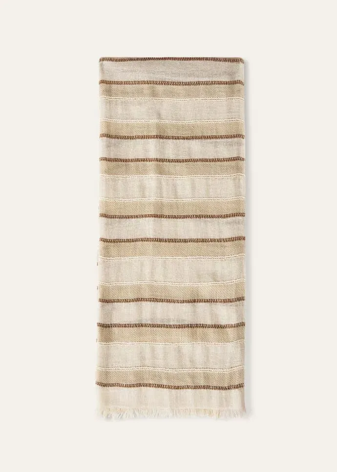 Nakaumi Striped Scarf