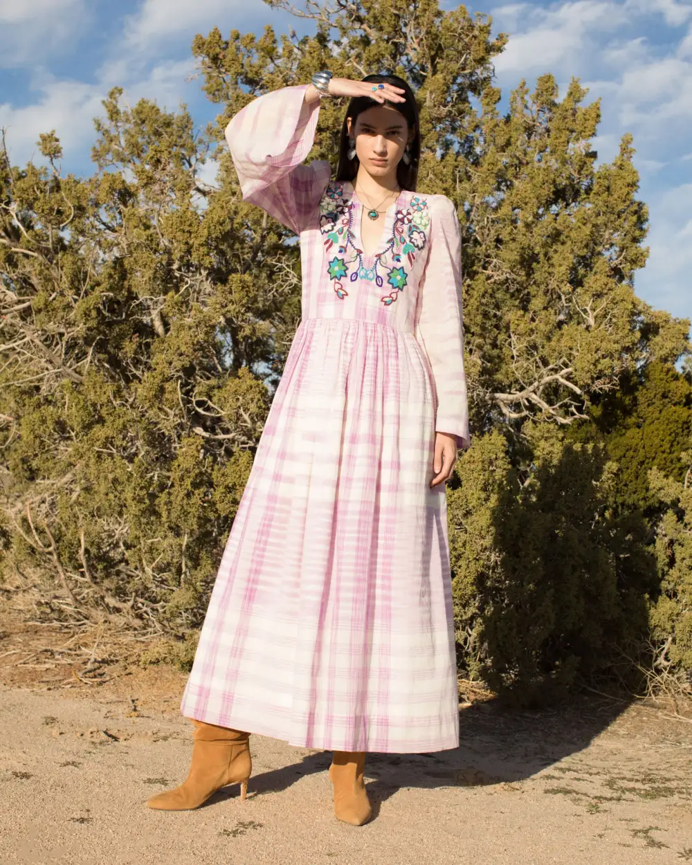 Savannah Purple Prairie Dress