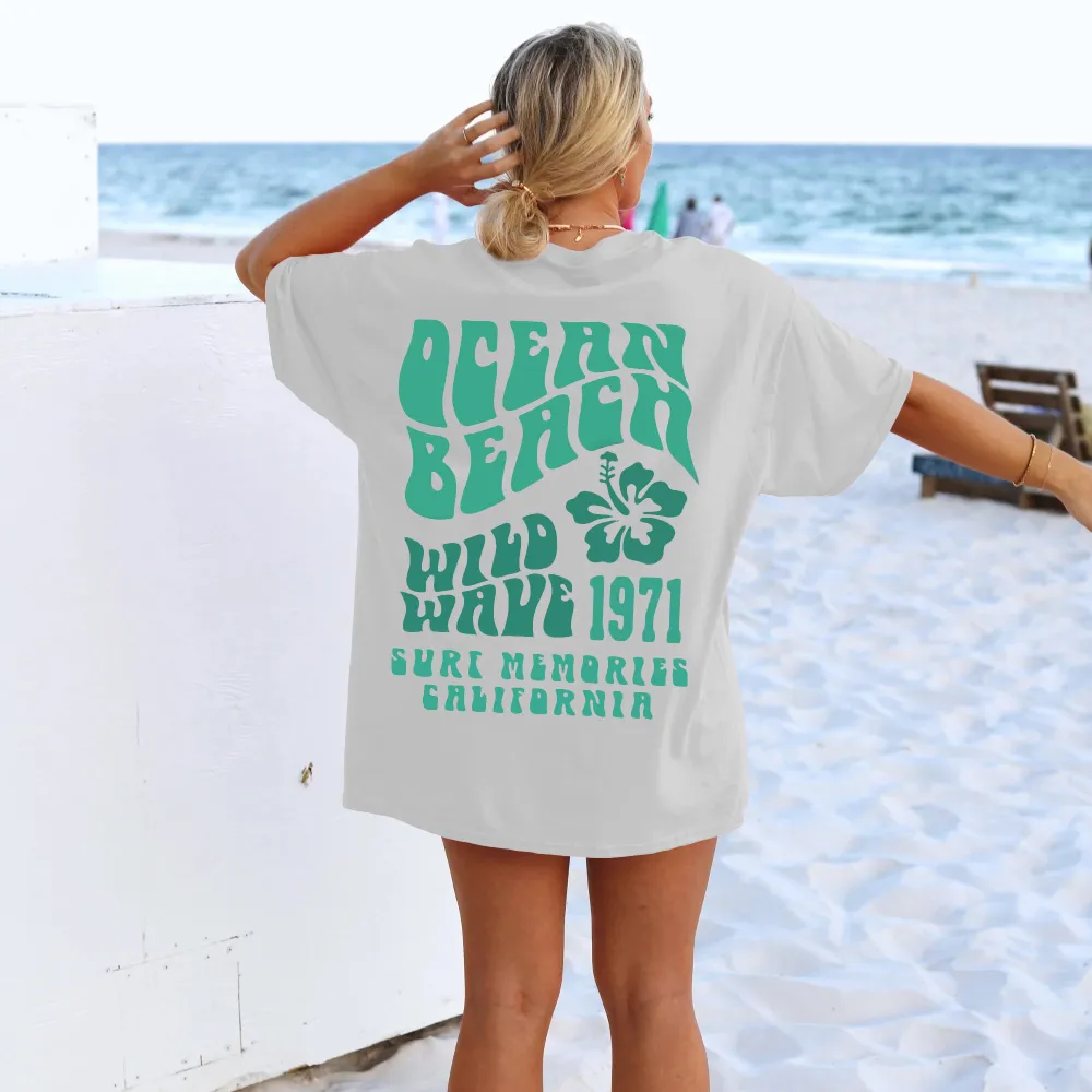 Women's Ocean Beach Short Sleeve Tee