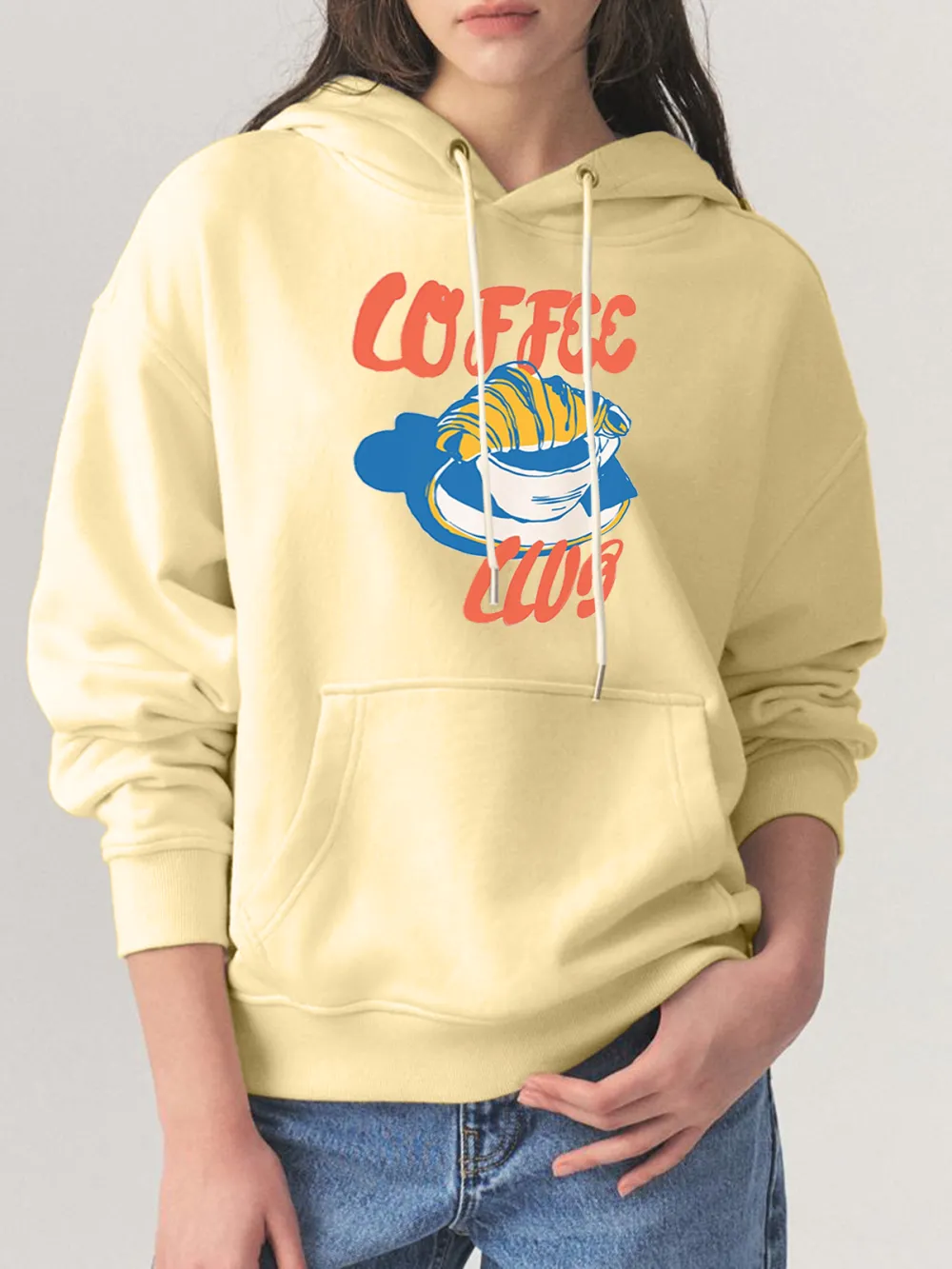 COFFEE FUNNY PATTERN HOODIE