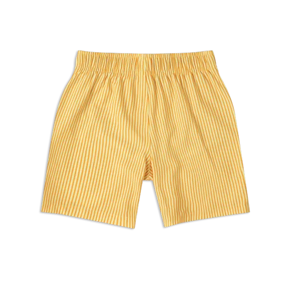 Boys Striped Swim-Yellow