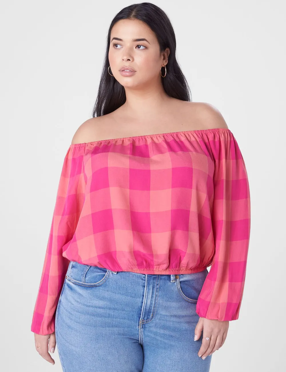 Classic Crop Off-The-Shoulder Top