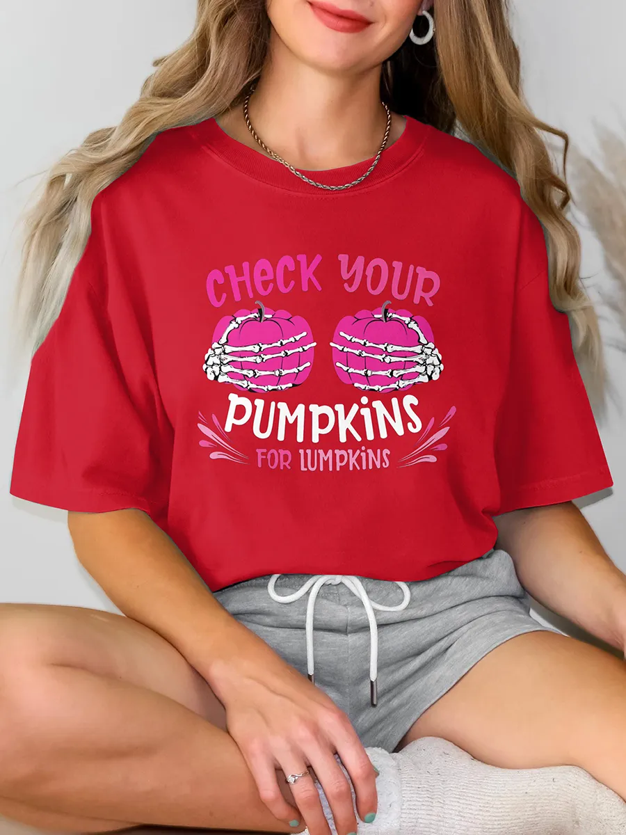 Check Your PumpkinS T-Shirt