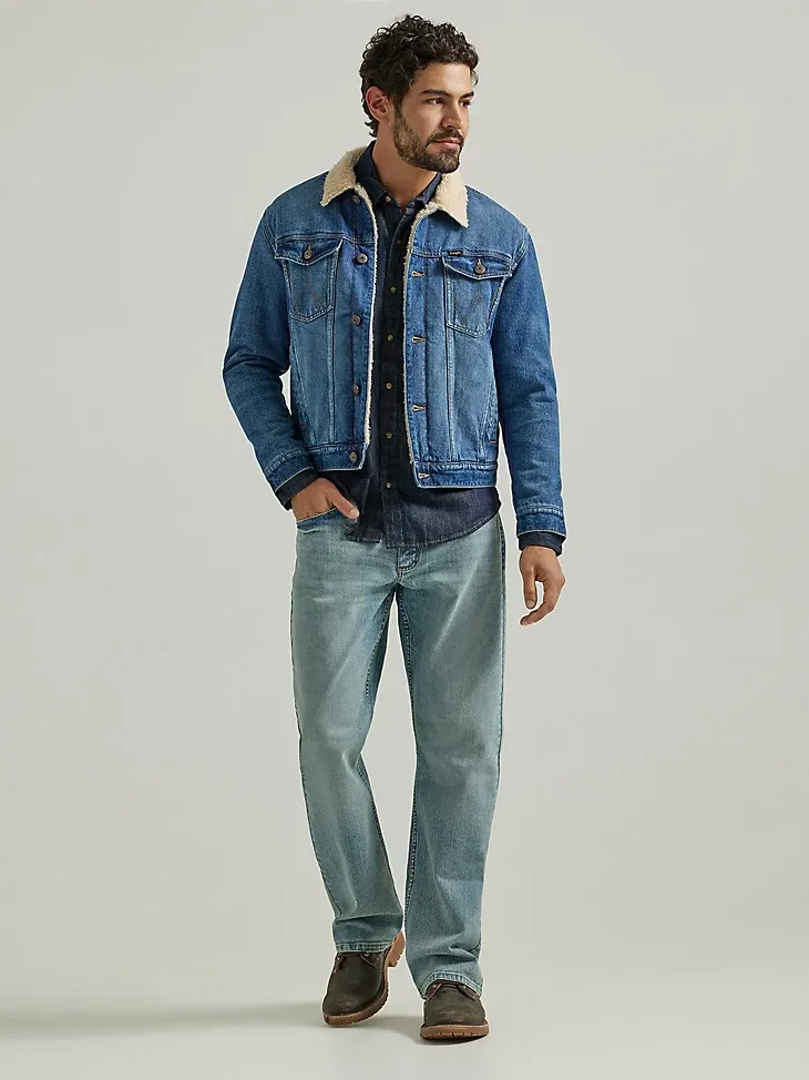 MEN'S RELAXED BOOTCUT JEAN IN MEDIUM WASH