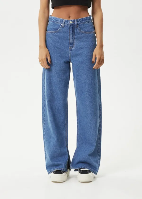 BELLA - HEMP DENIM BAGGY JEANS