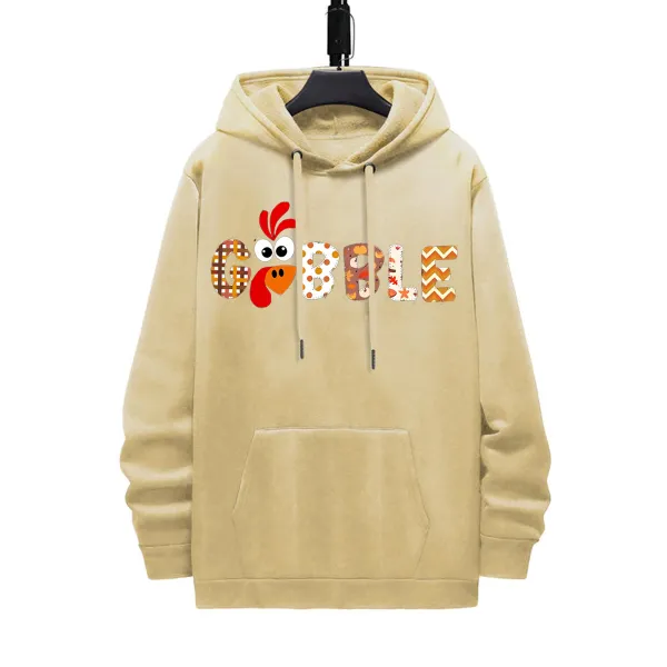 Gobble Thanksgiving Hoodie