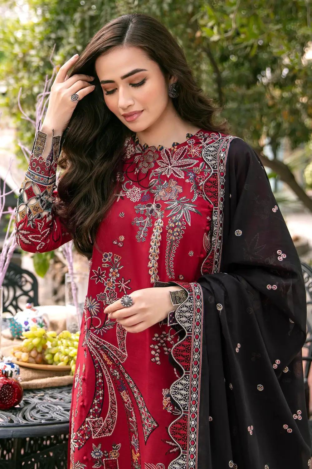 Afroz Embroidered Lawn