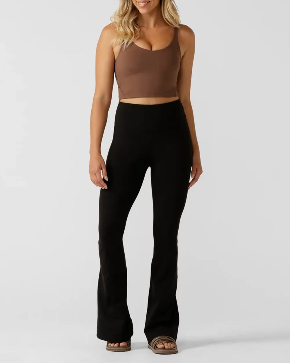 Lotus Flared Full Length Leggings