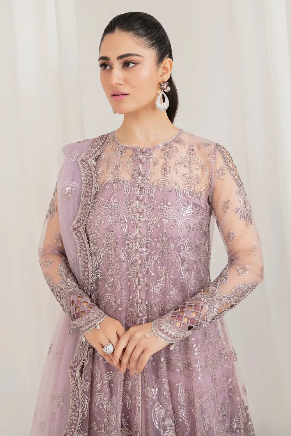 EMBROIDERED NET SETS