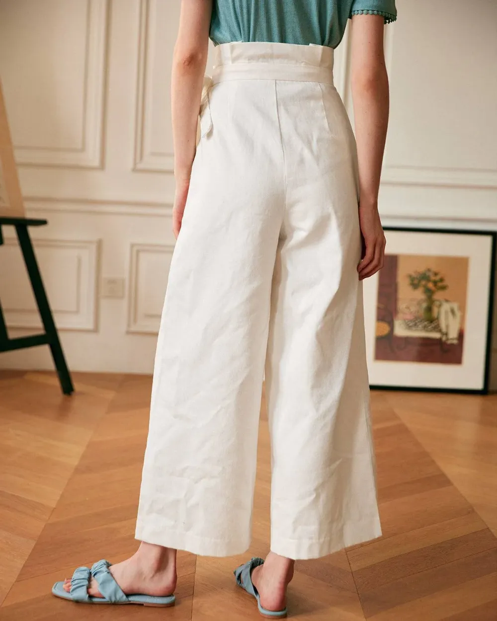 The Plain High-Rise Wide Leg Pants