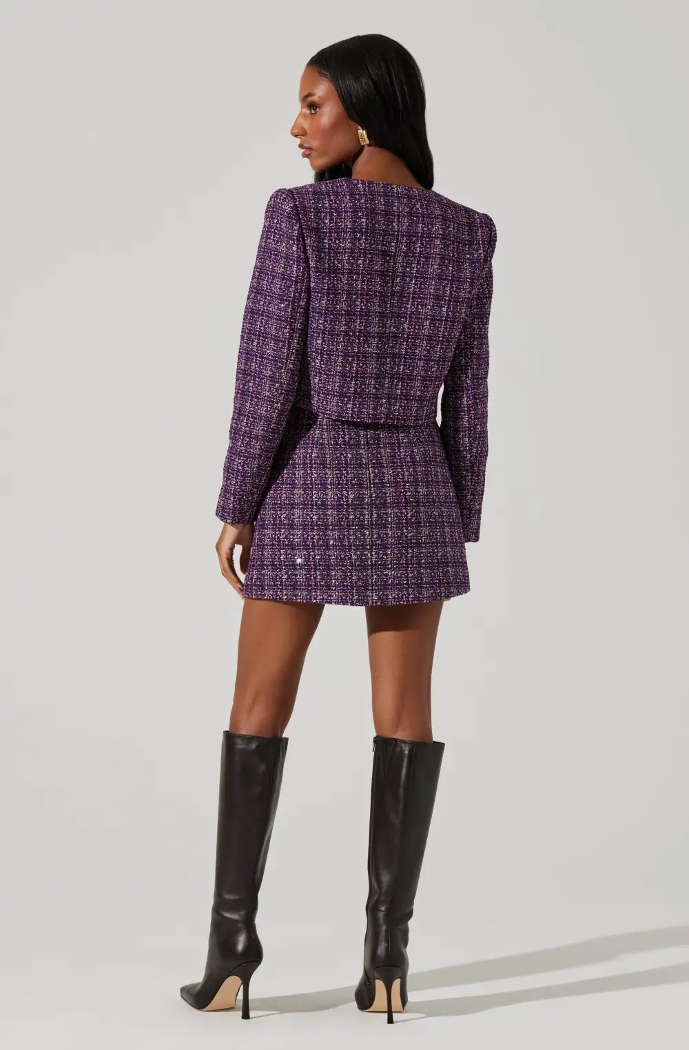 Lyssa Tweed Cropped Jacket