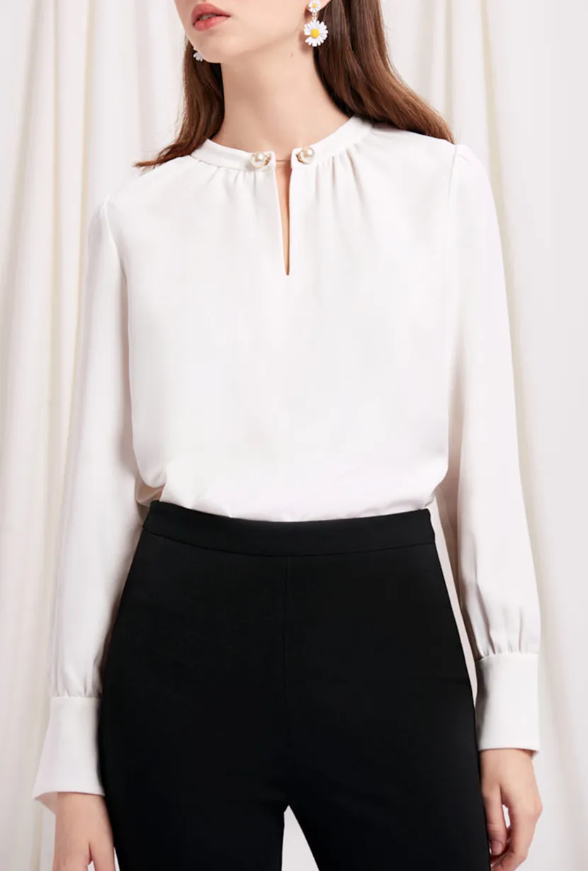 Buvette Pearl Blouse - Ivory