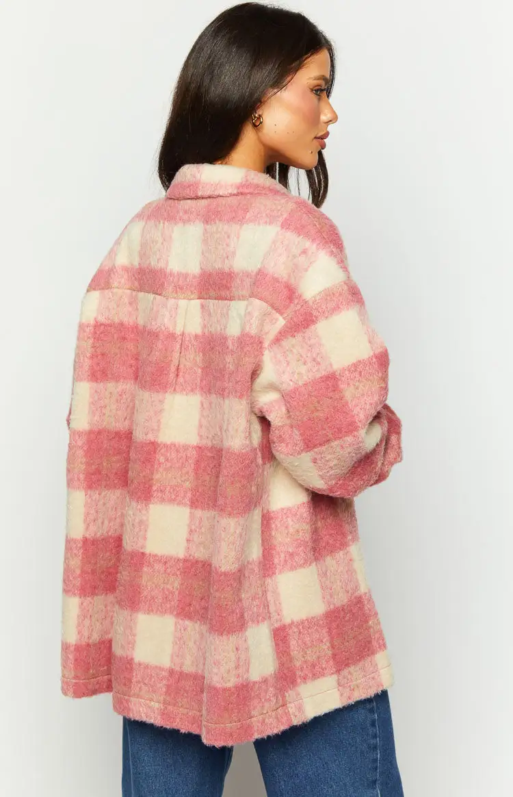 Neve Pink Check Jacket