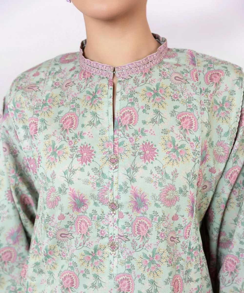 2 Piece - Printed Lawn Suit