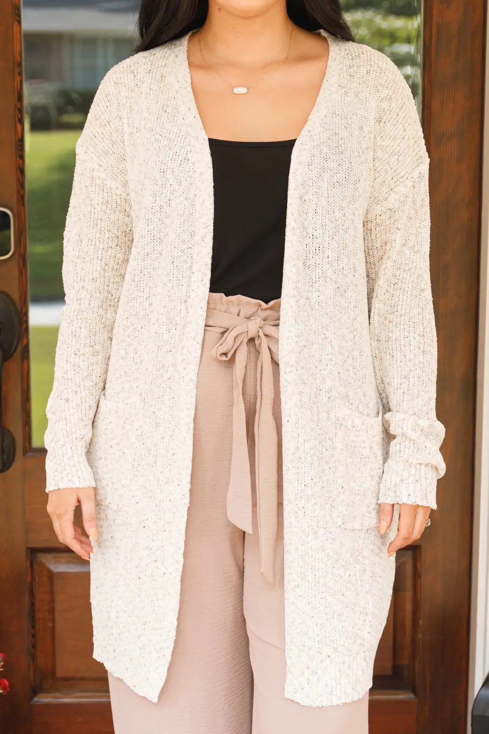 Sharing Memories Cardigan, Ivory Multi