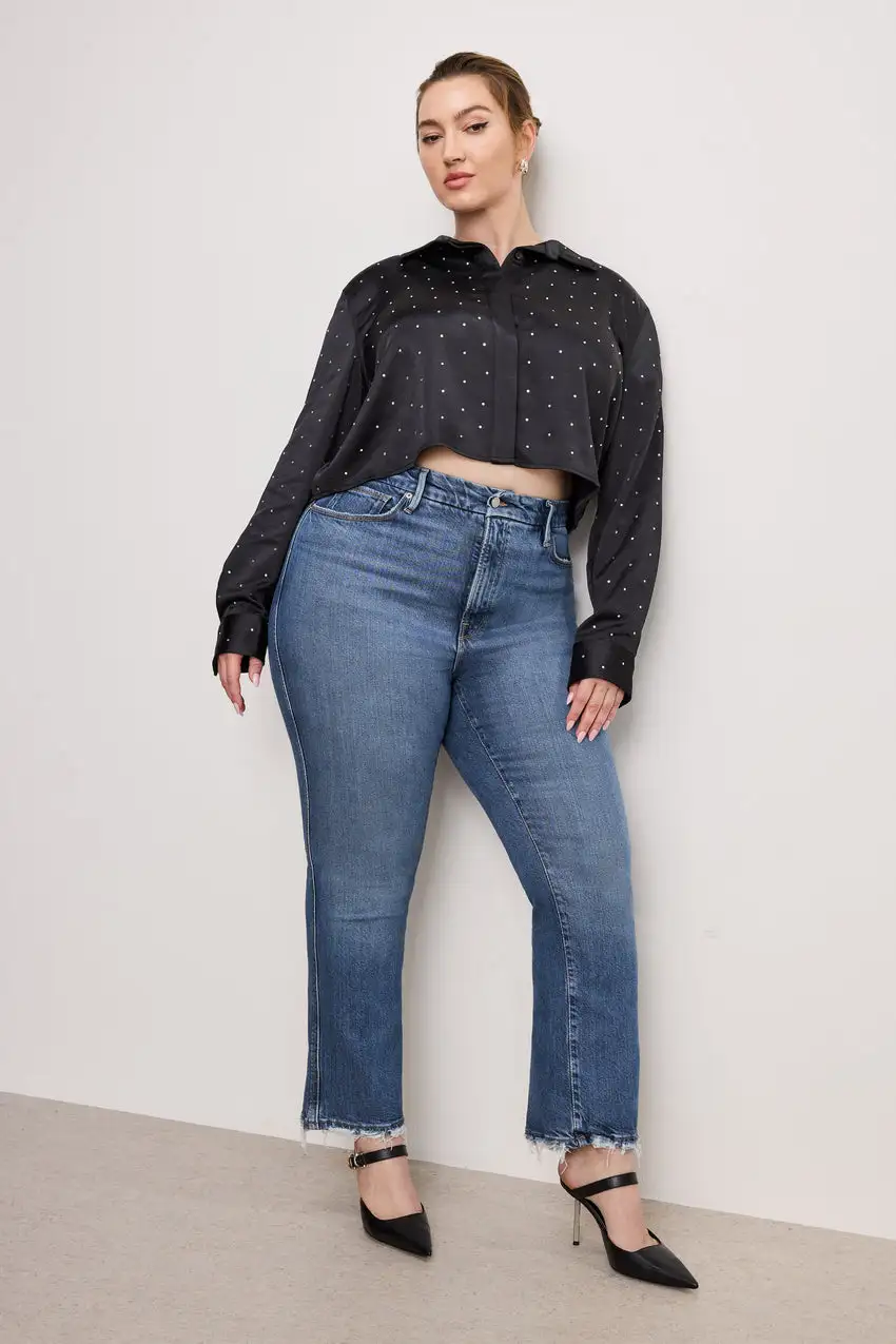 SOFT-TECH GOOD CURVE STRAIGHT JEANS