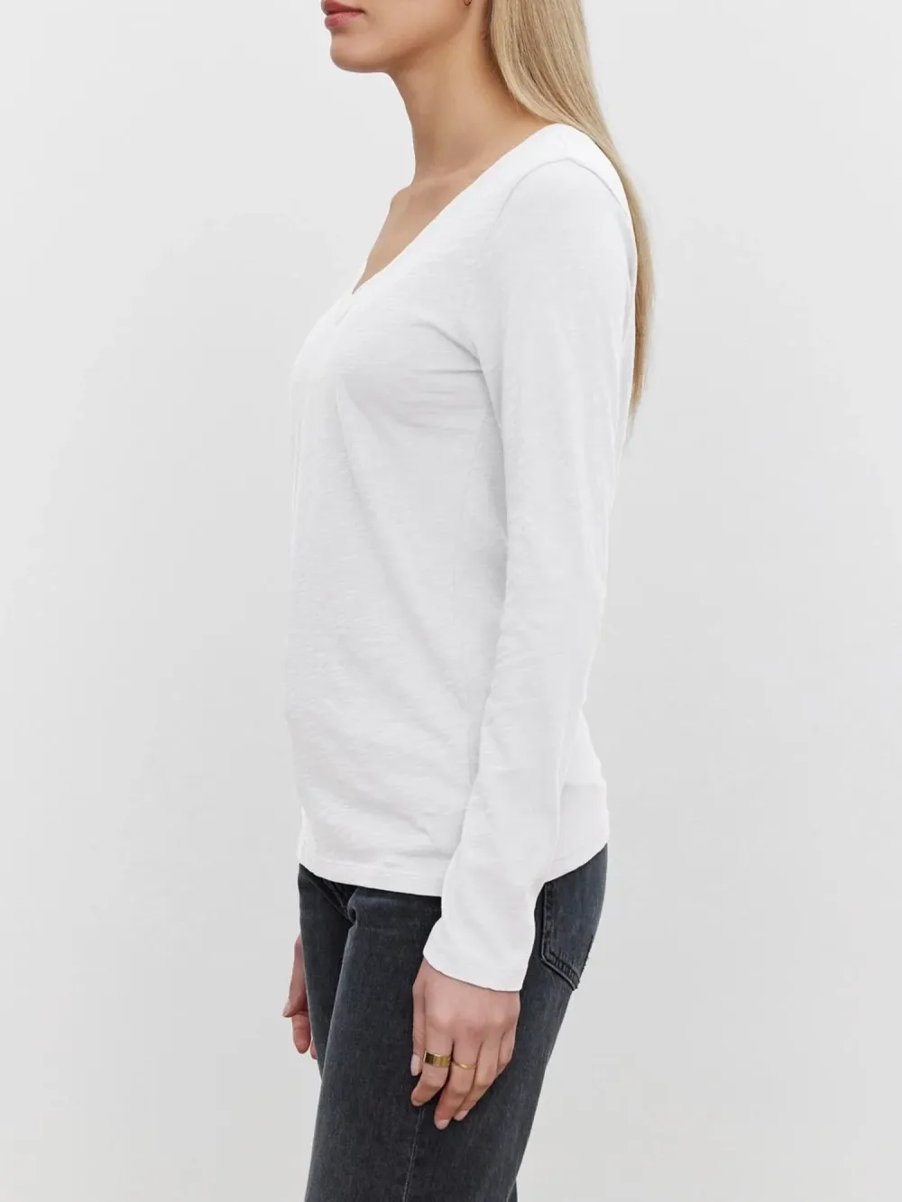 Blaire Textured Cotton Tee