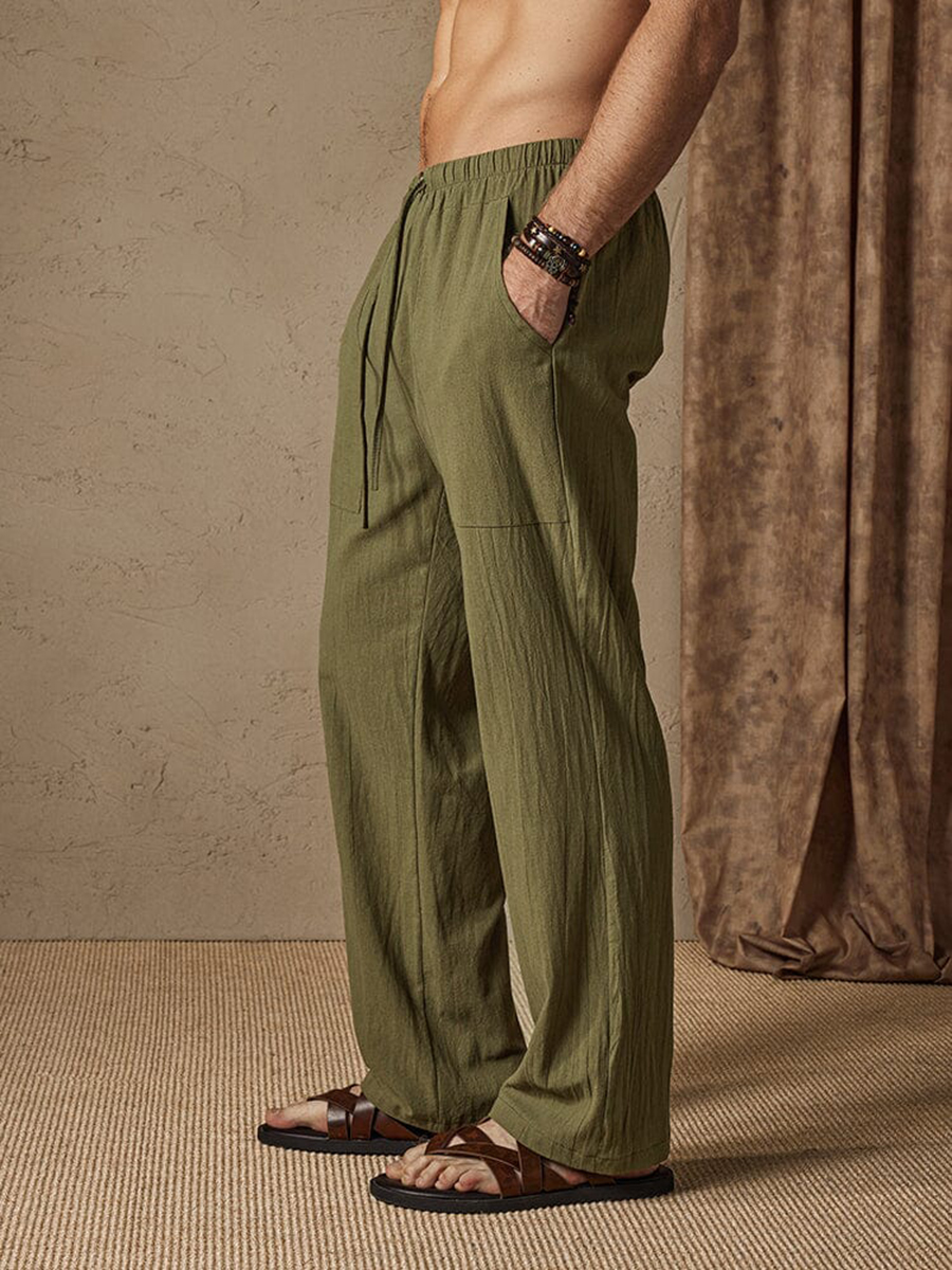 Cotton and linen pants - comfortable and stylish