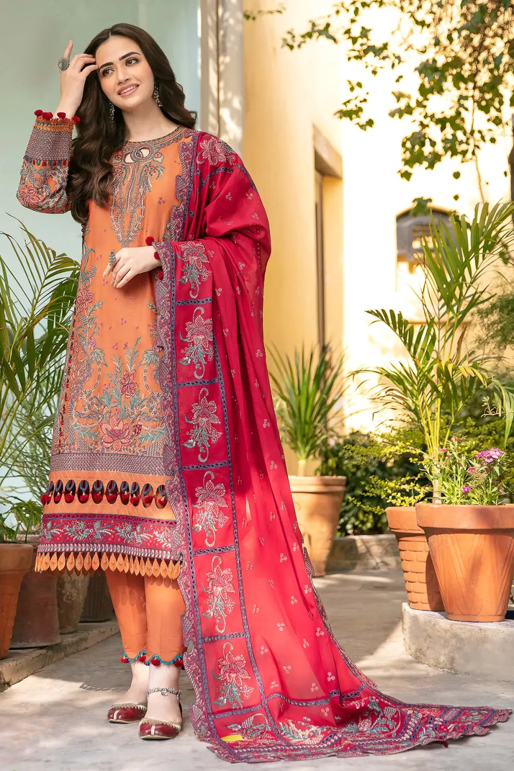 Gulistan Embroidered Lawn